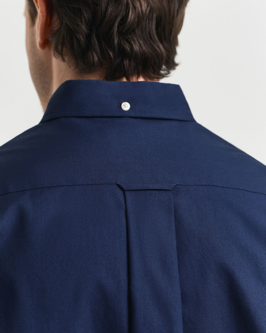 camicia oxford pinpoint vestibilità regolare - marina
