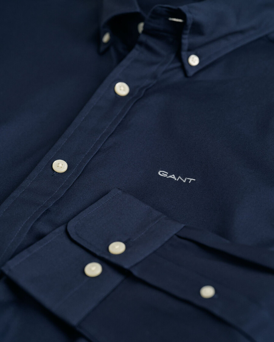 camicia oxford pinpoint vestibilità regolare - marina