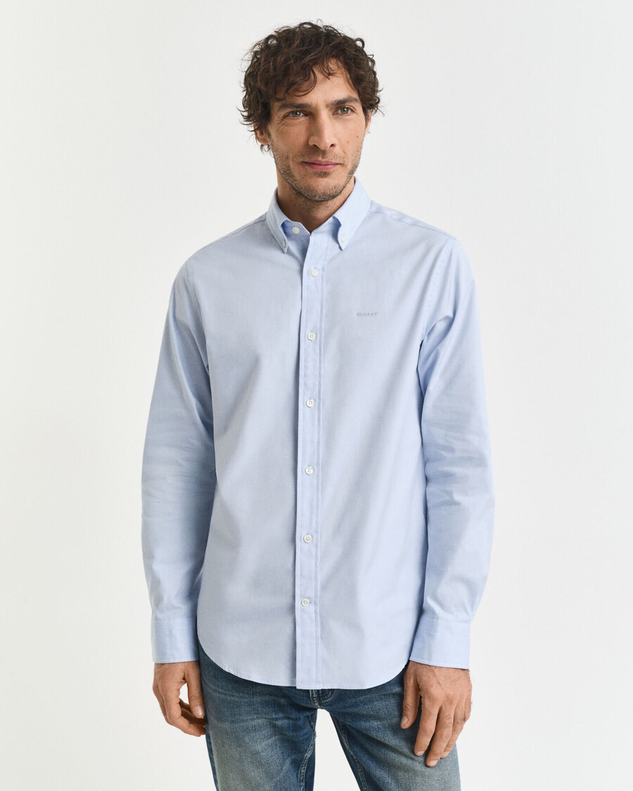 camicia oxford pinpoint vestibilità regolare - azzurro chiaro