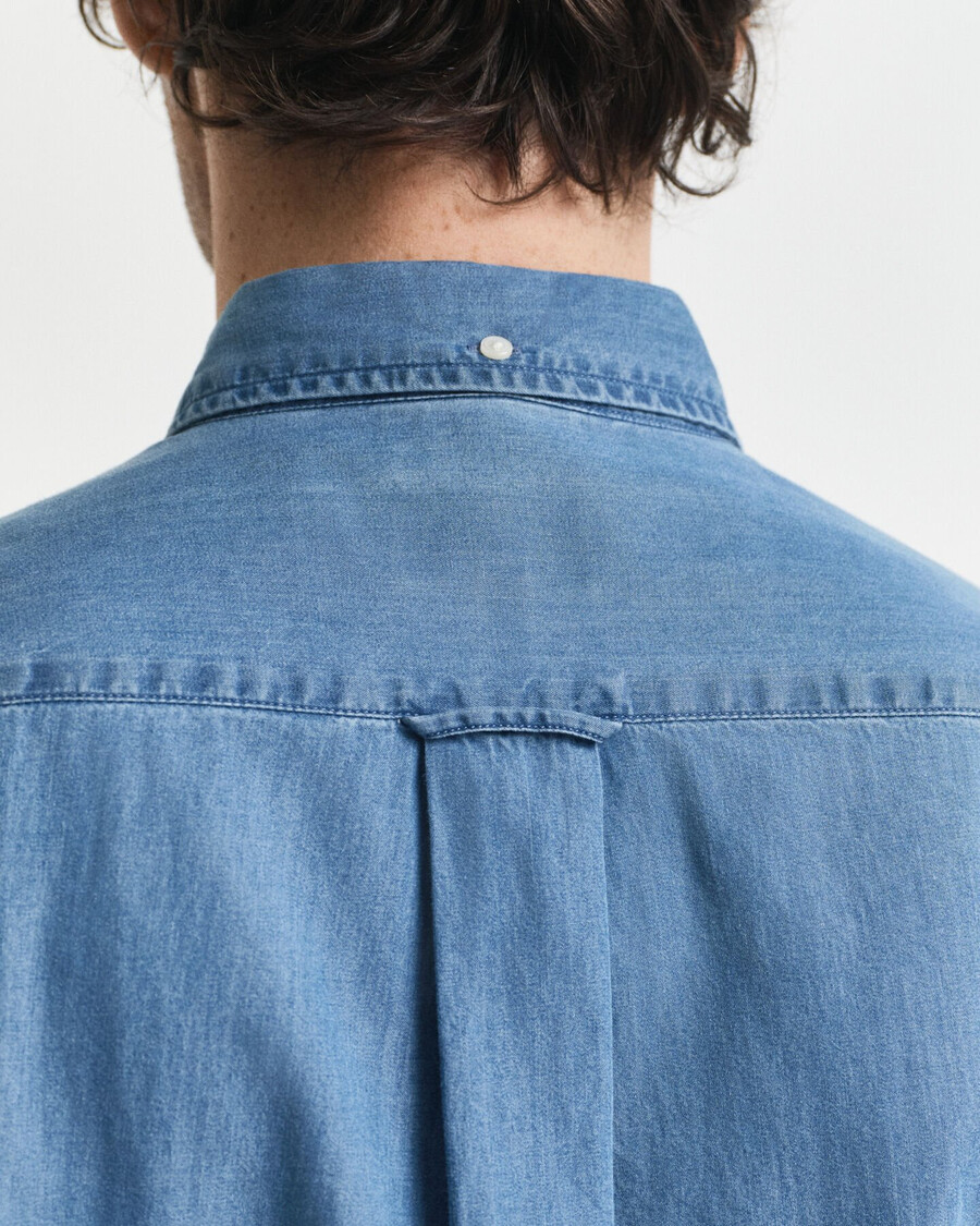 camicia indigo regular fit - azzurro semi chiaro
