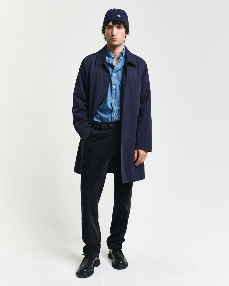 camicia indaco slim fit - blu semi chiaro
