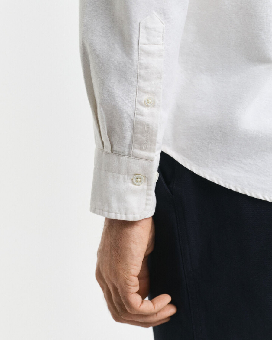 camicia oxford heritage relaxed fit - guscio duovo