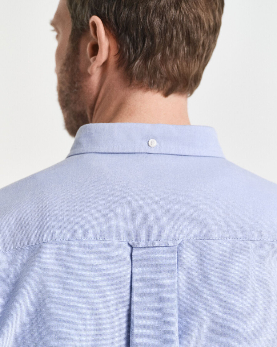 camicia oxford heritage dal taglio rilassato - blu myosotis