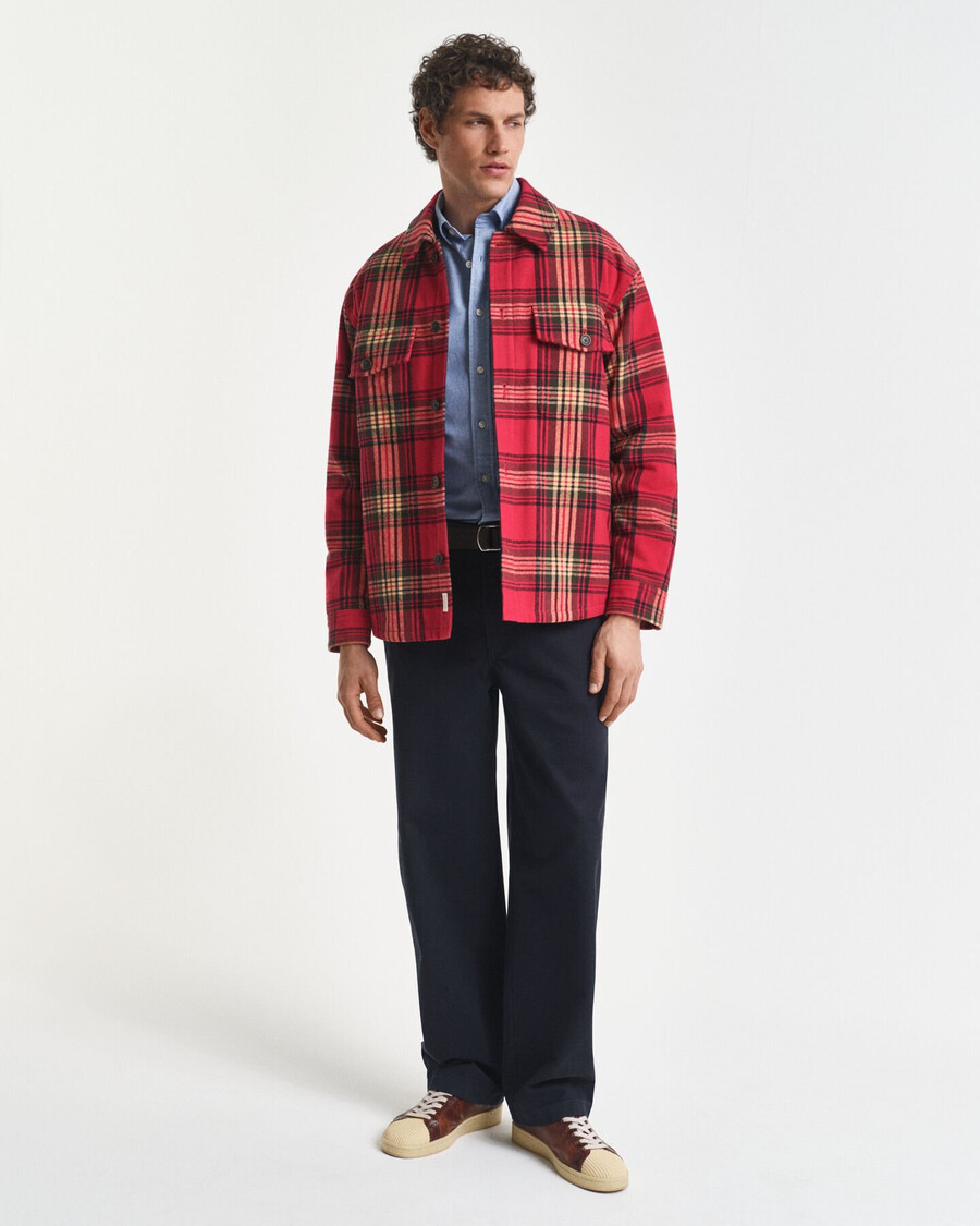 camicia oxford regular fit archive - blu acqua