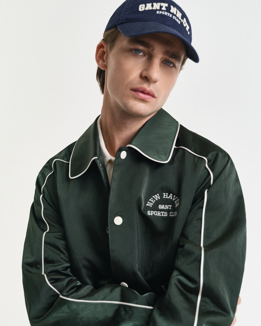 giacca sport club varsity - verde tartan