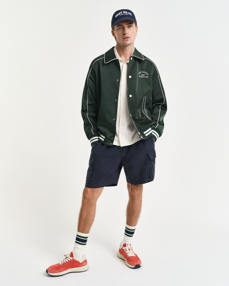 giacca sport club varsity - verde tartan