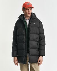 giacca active cloud mid length - nero