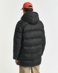 giacca active cloud mid length - nero