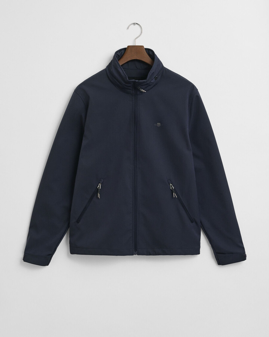 giacca soft shell - blu sera