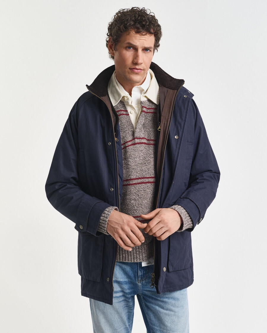 giacca double decker - blu sera