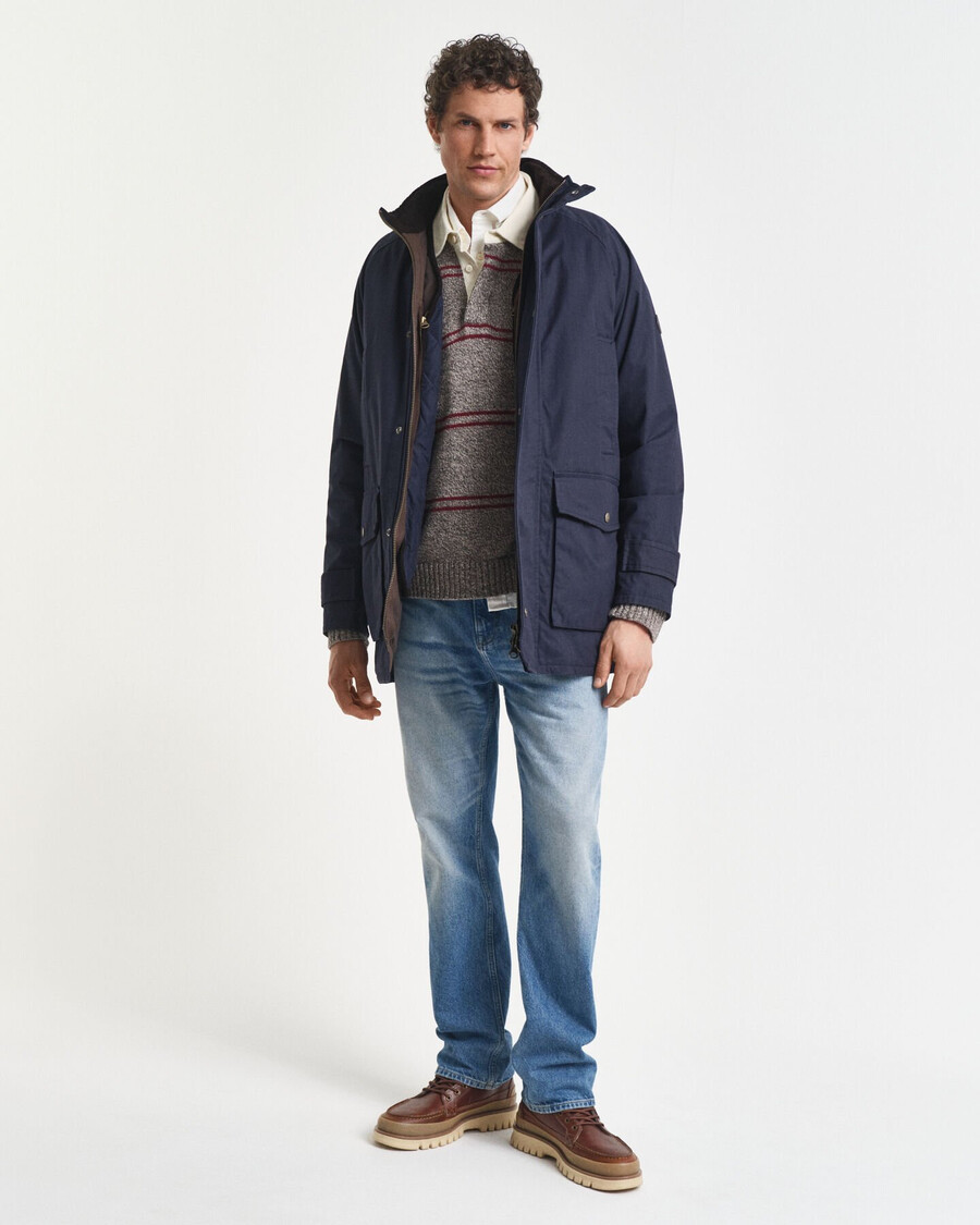 giacca double decker - blu sera