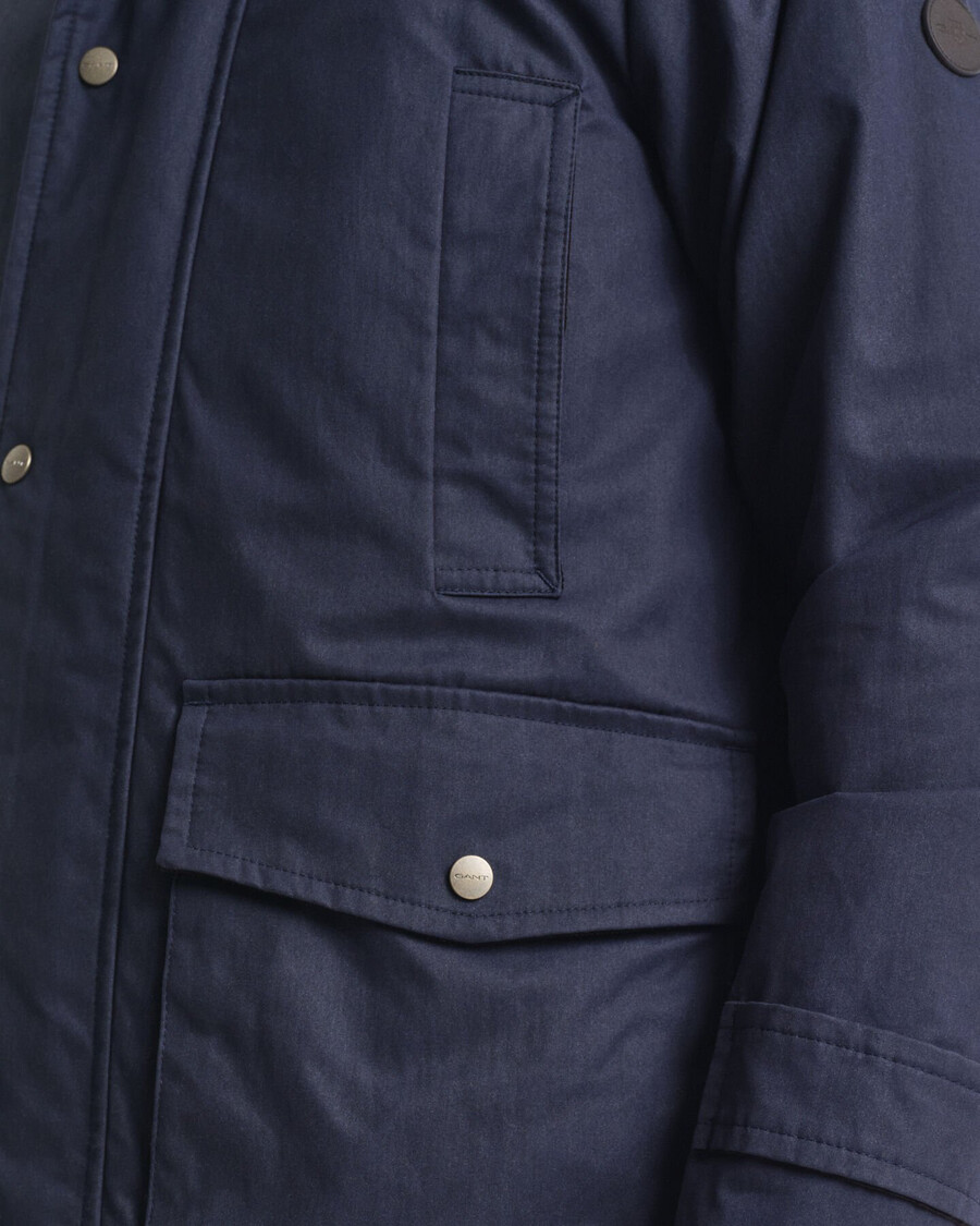 giacca double decker - blu sera