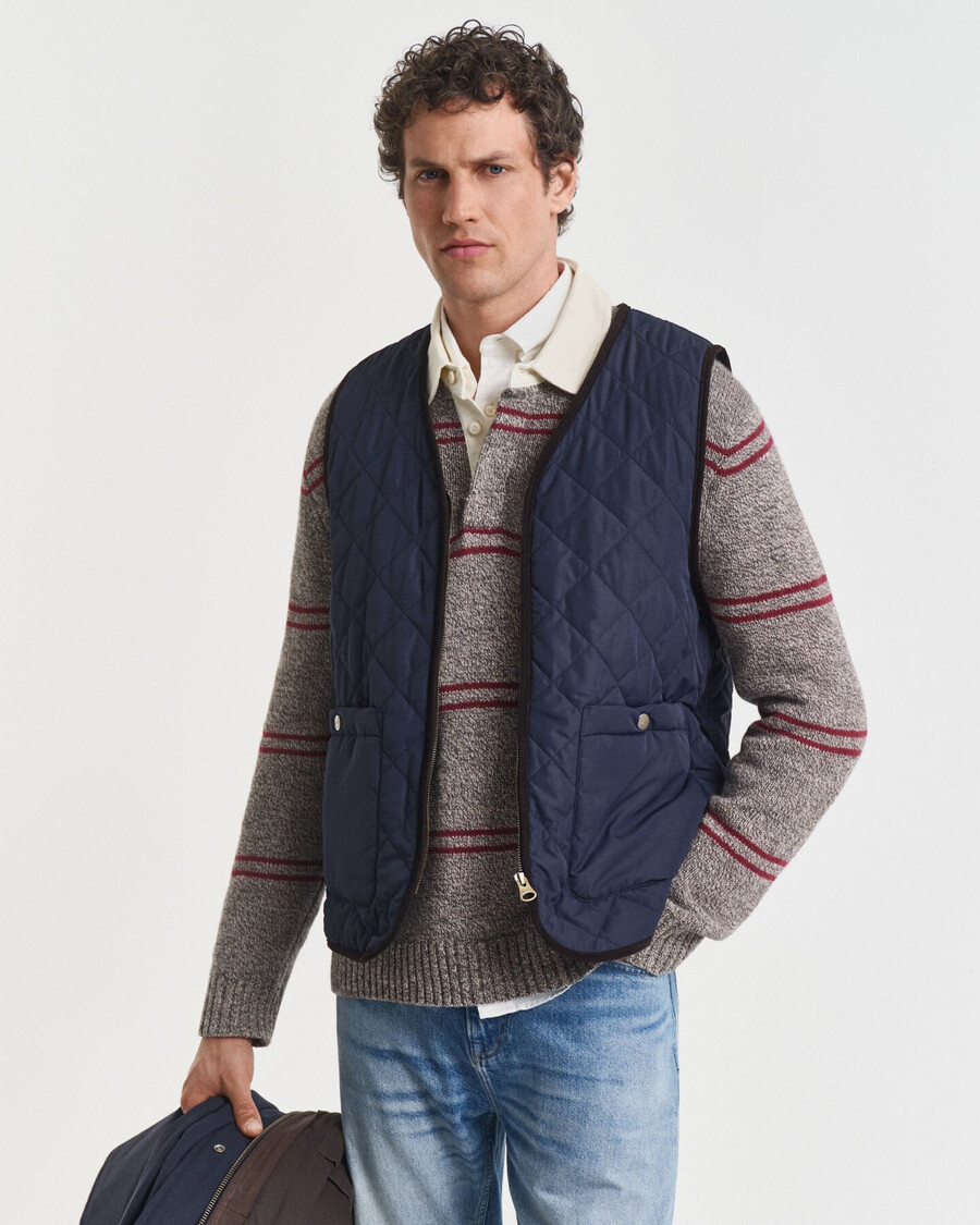 giacca double decker - blu sera