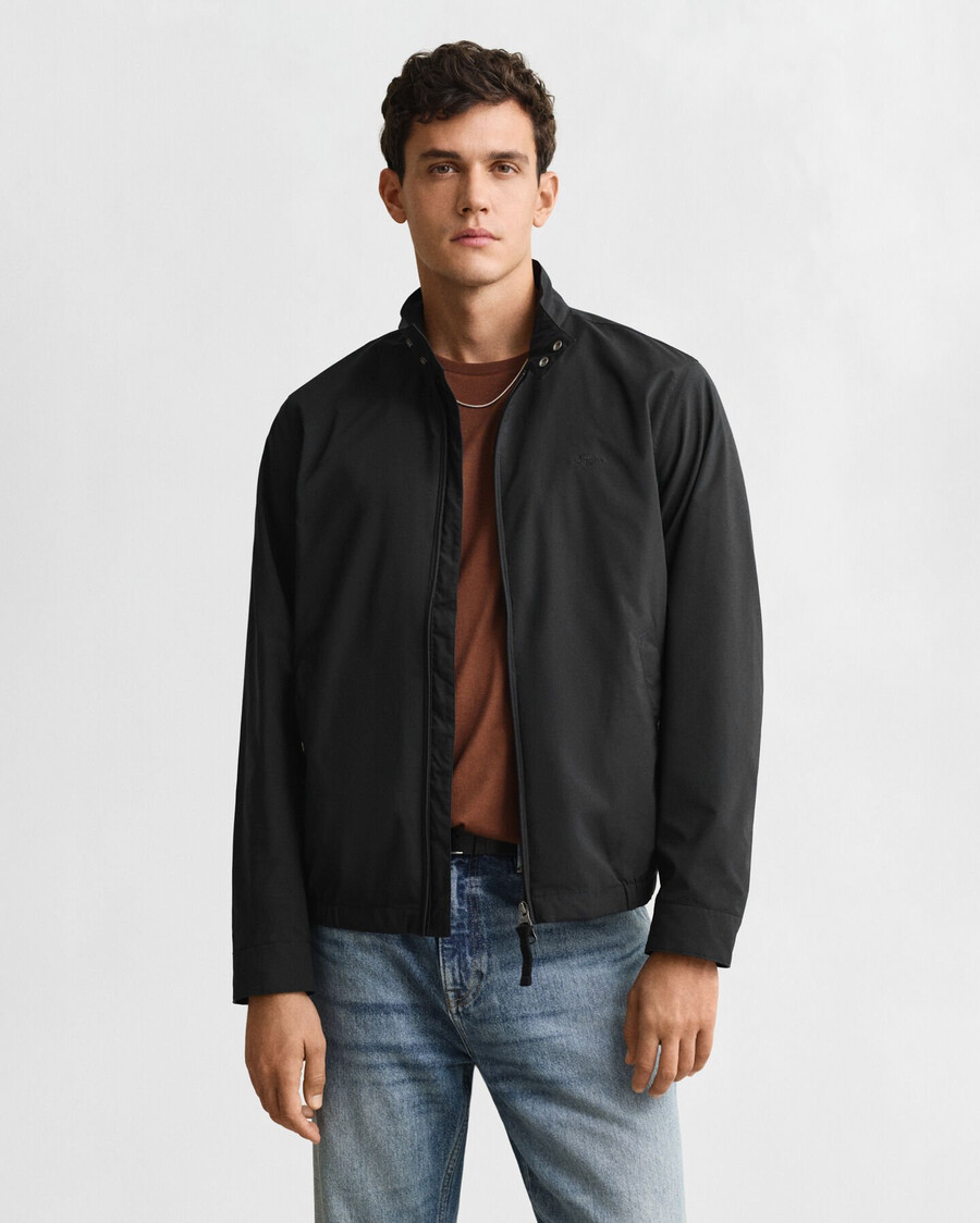 giacca harrington leggera - nera