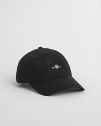 cappellino shield cotton twill - nero