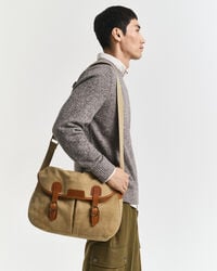 borsa da pesca in tela lavata - burro darachidi
