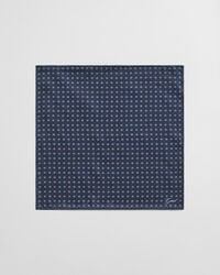 fazzoletto da taschino con stampa foulard - marine