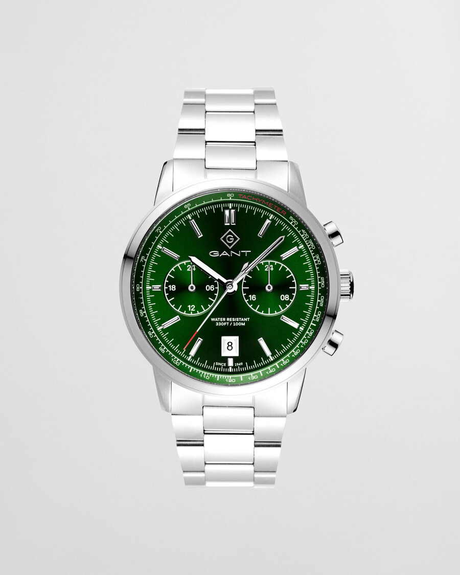orologio bergamo - verde foresta