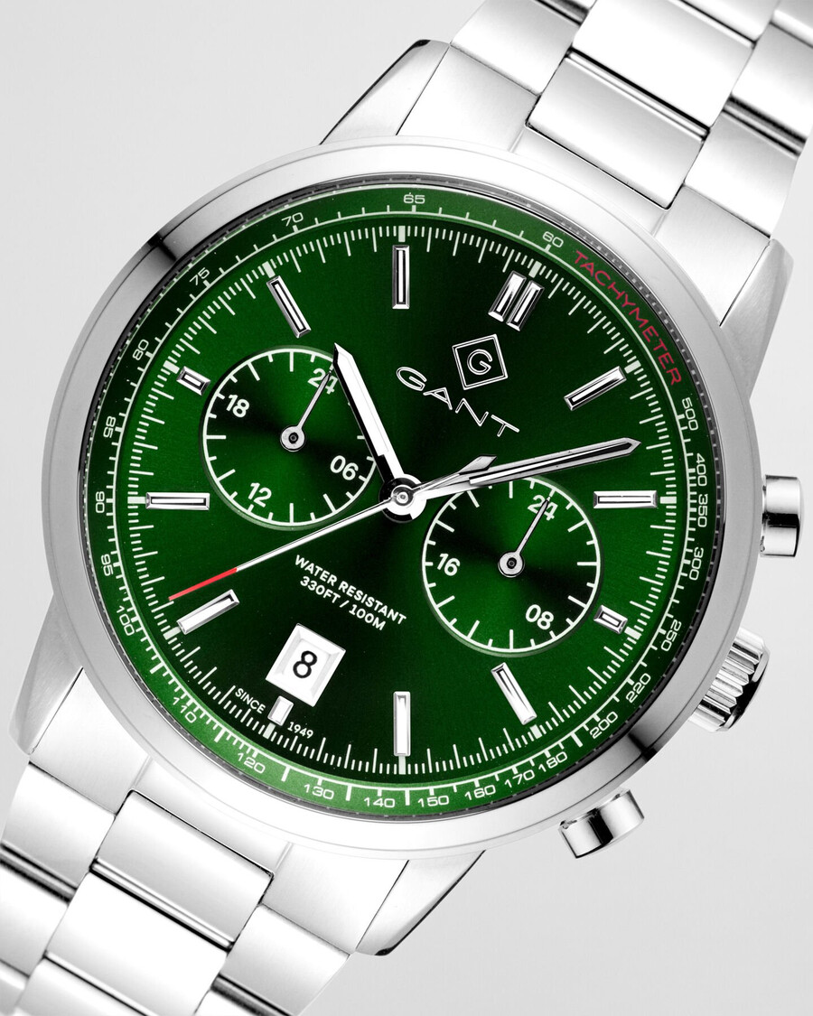 orologio bergamo - verde foresta