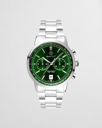 orologio bergamo - verde foresta