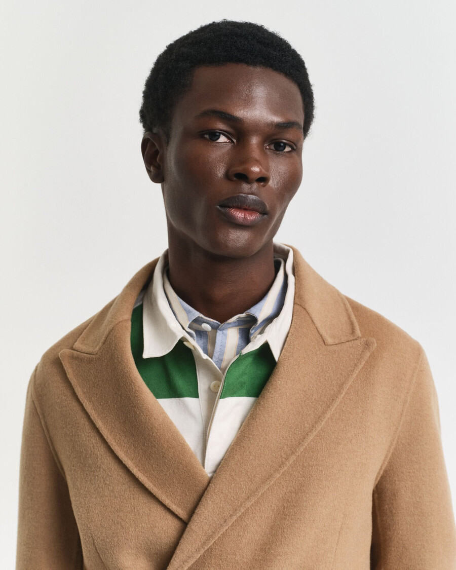 blazer club cucito a mano - cachi caldo