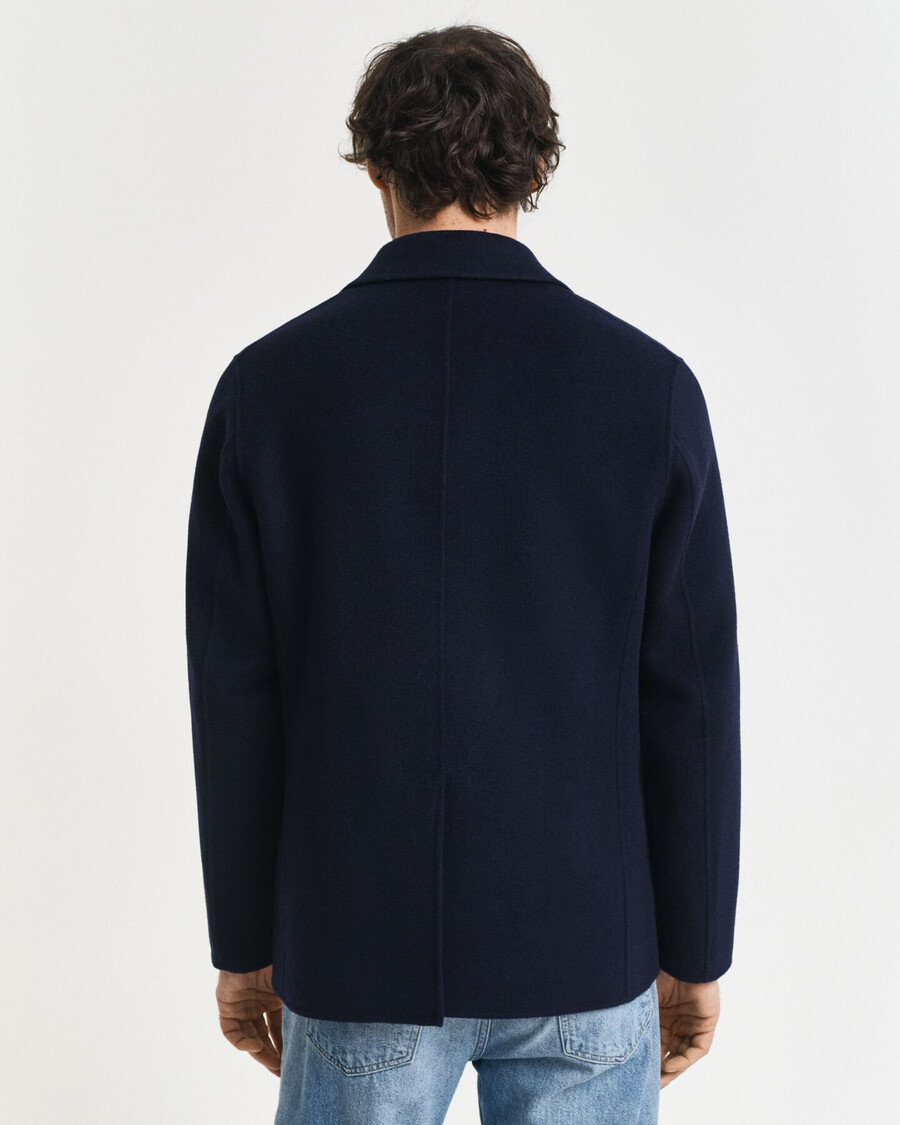 blazer club cucito a mano - blu sera