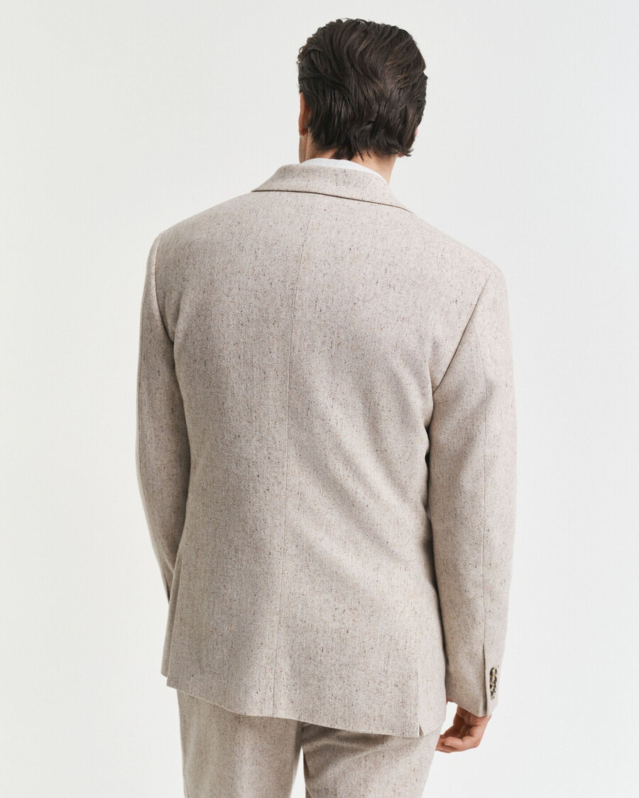 giacca da abito donegal slim fit - seed melange