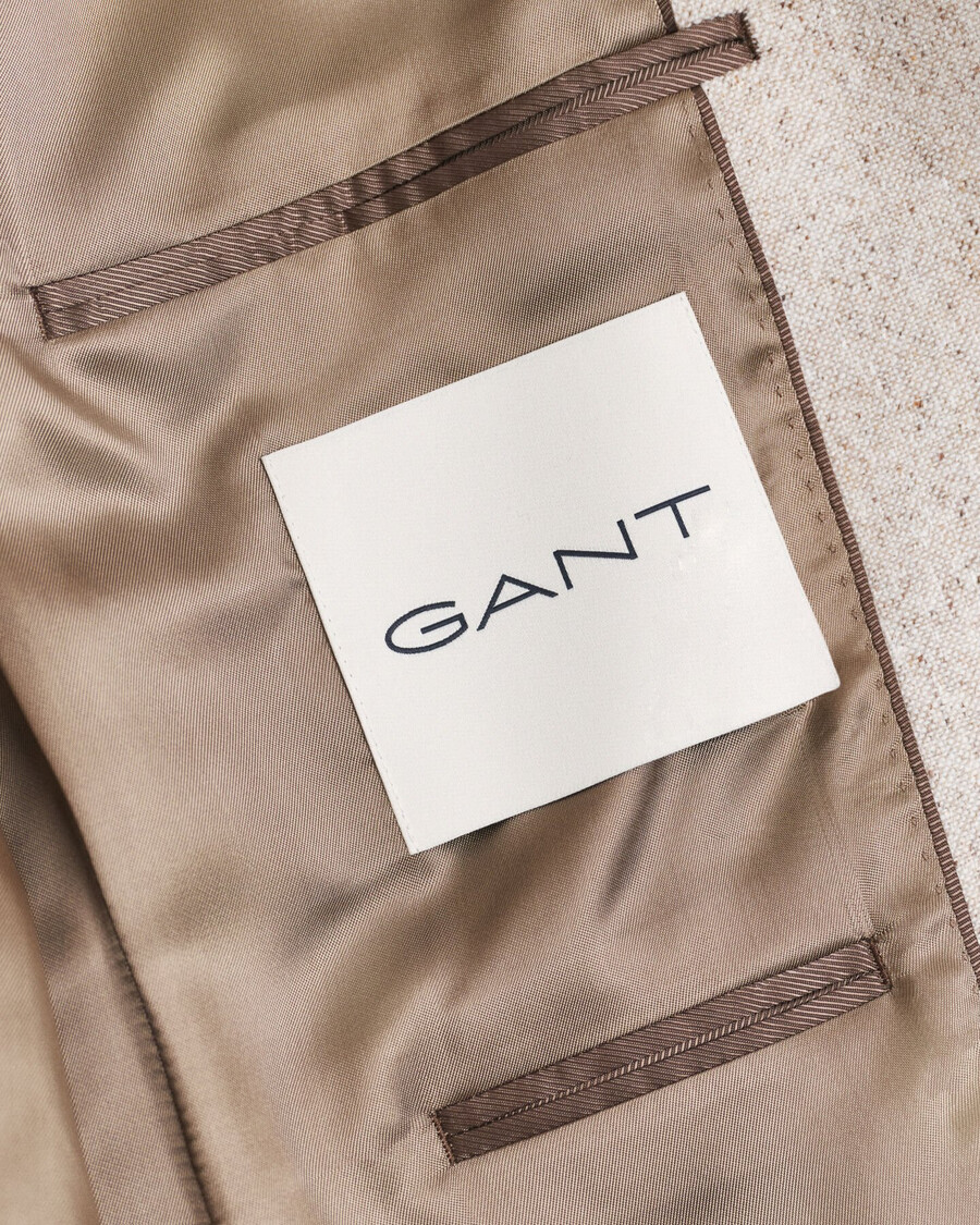 giacca da abito donegal slim fit - seed melange