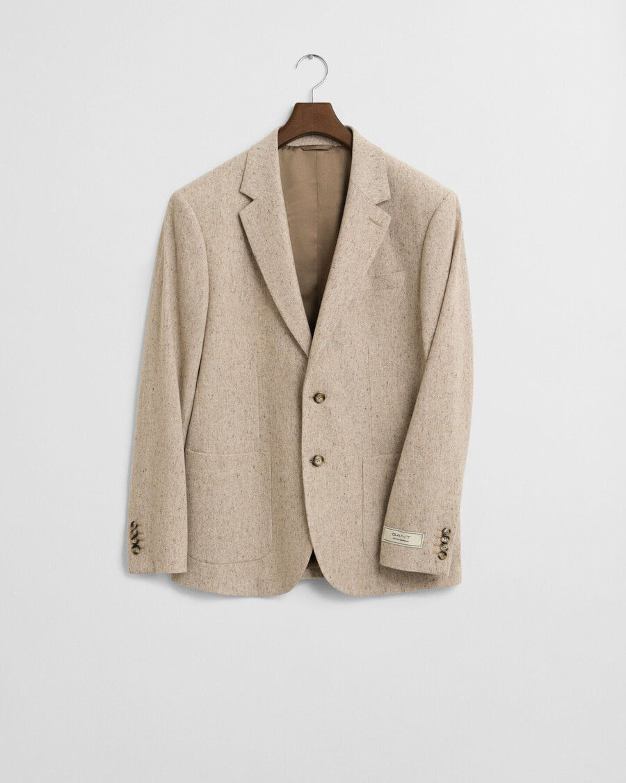 giacca da abito donegal slim fit - seed melange