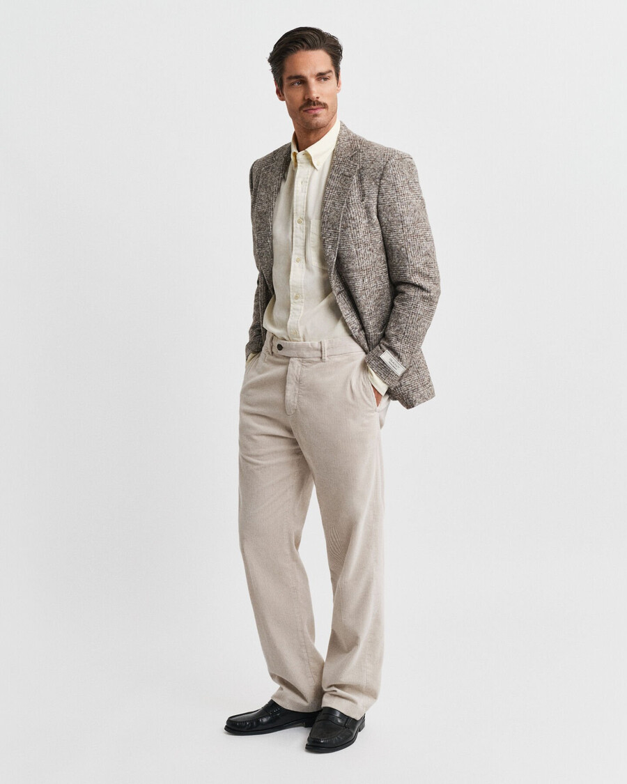blazer in maglia a quadri - seed melange