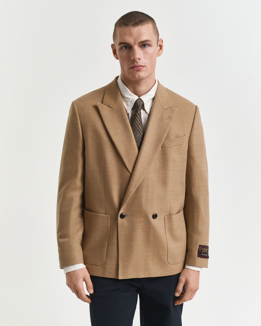 blazer flannel camel club - cachi caldo