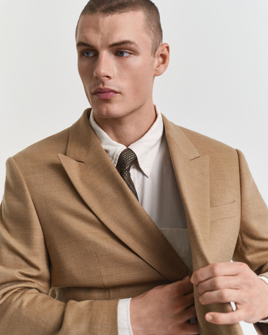 blazer flannel camel club - cachi caldo