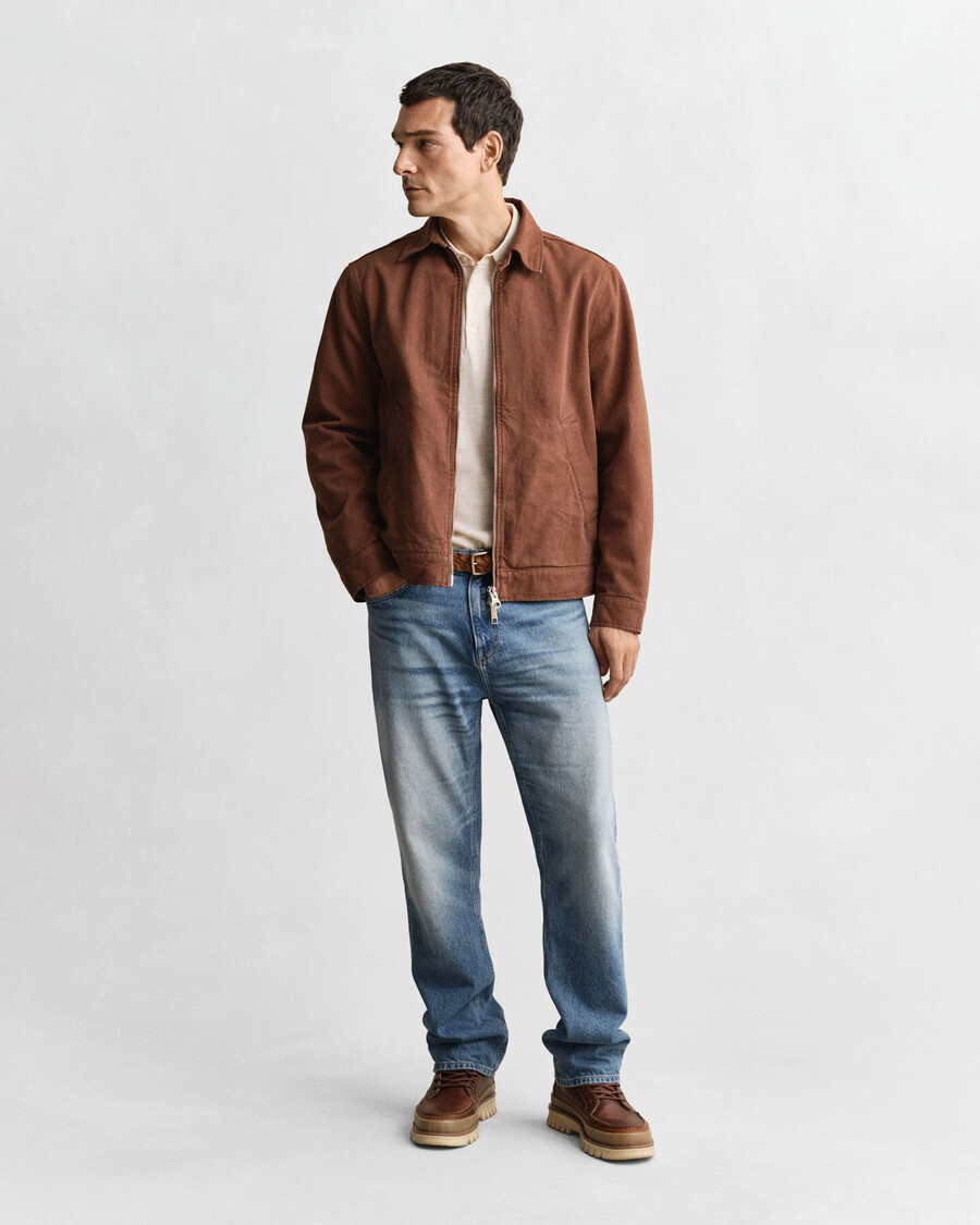 maglione polo a maniche corte in lana merino extra fine - seed melange