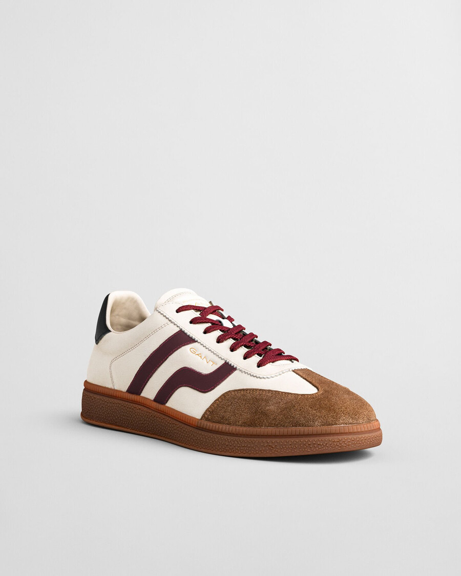 sneakers in pelle cuzmo - lino