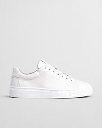 sneakers in pelle mcjulien - bianche