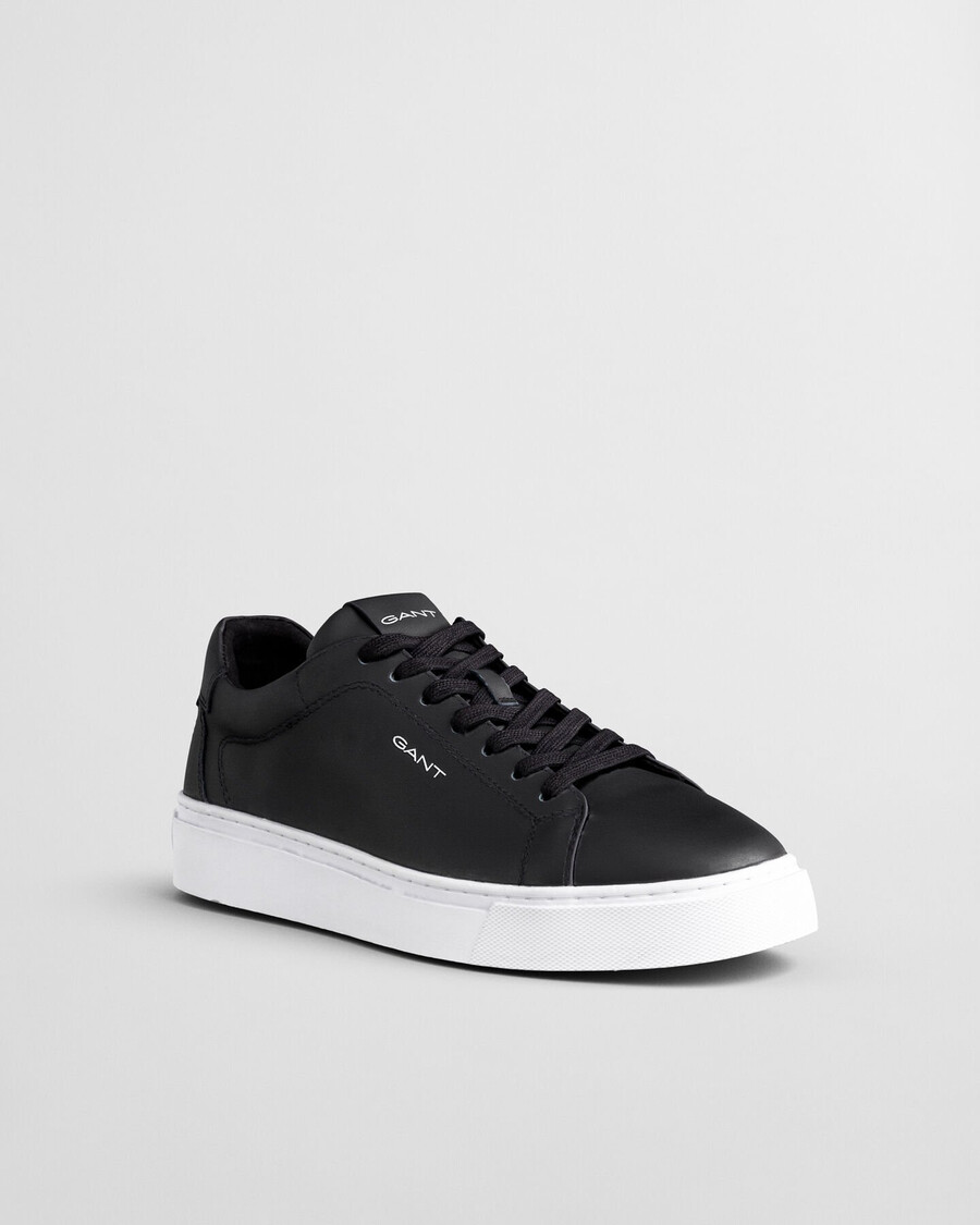 sneakers in pelle mcjulien - nero bianco