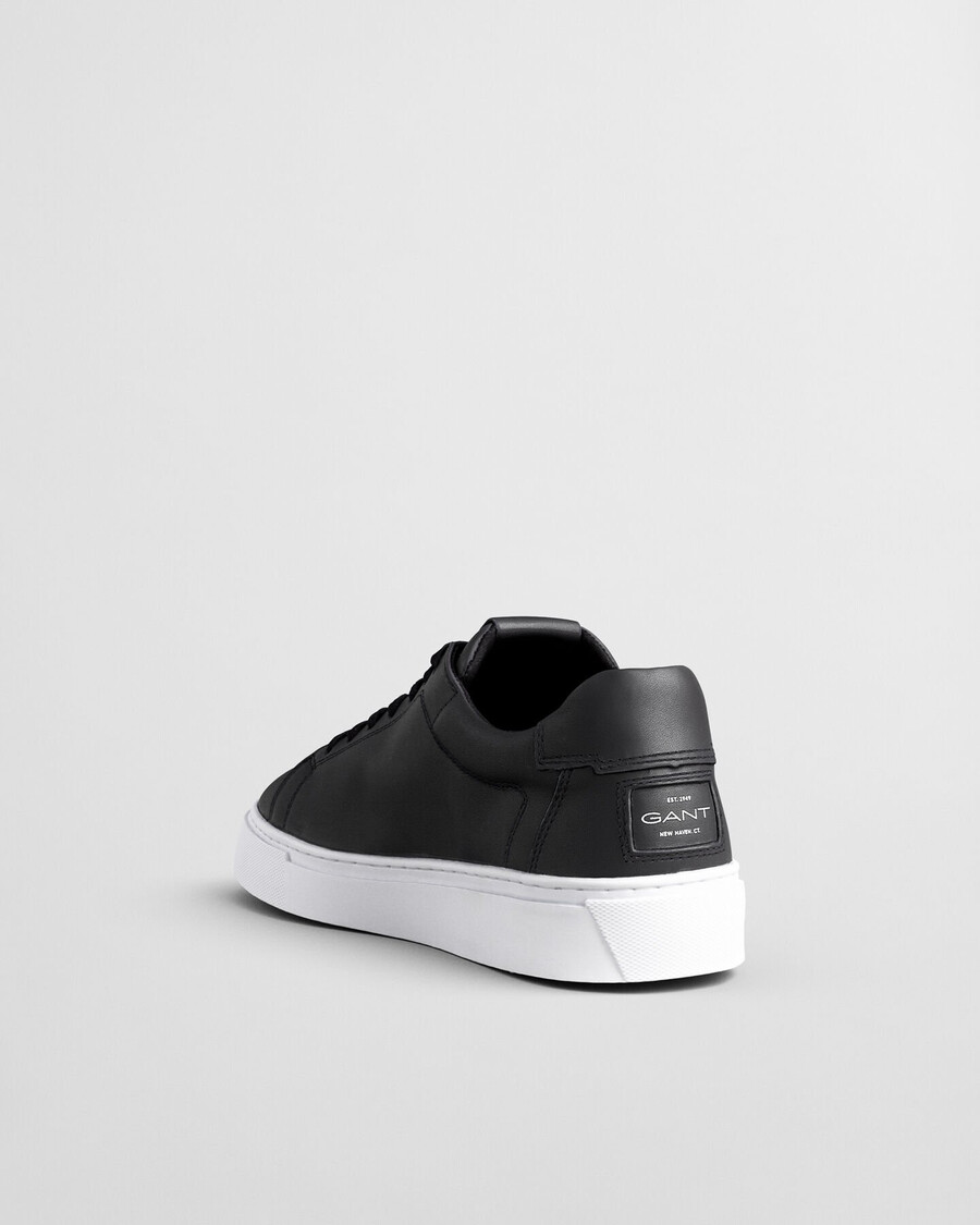 sneakers in pelle mcjulien - nero bianco