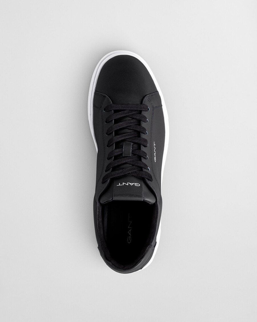 sneakers in pelle mcjulien - nero bianco