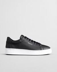 sneakers in pelle mcjulien - nero bianco