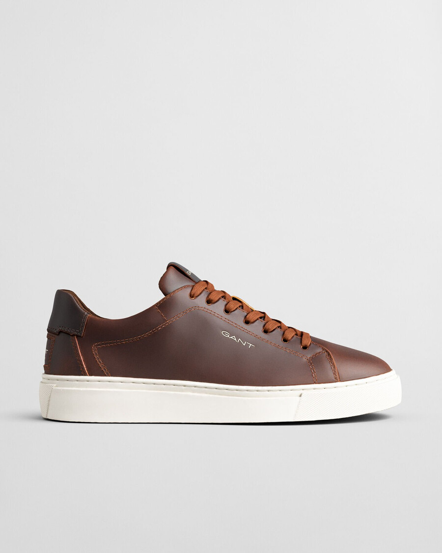 sneakers in pelle mcjulien - cognac