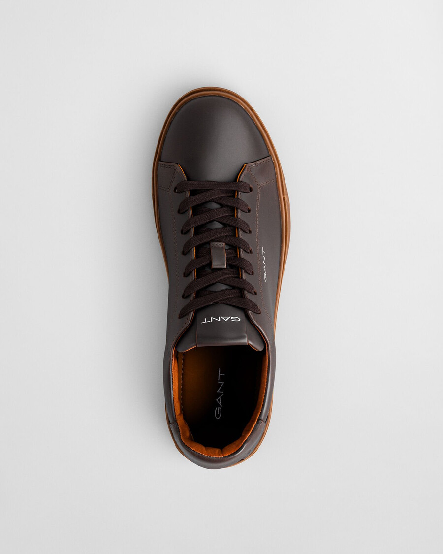 sneakers in pelle mcjulien - marrone scuro