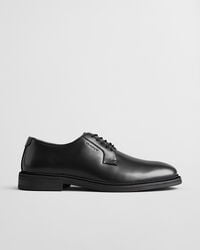 scarpe derby in pelle bidford - nero