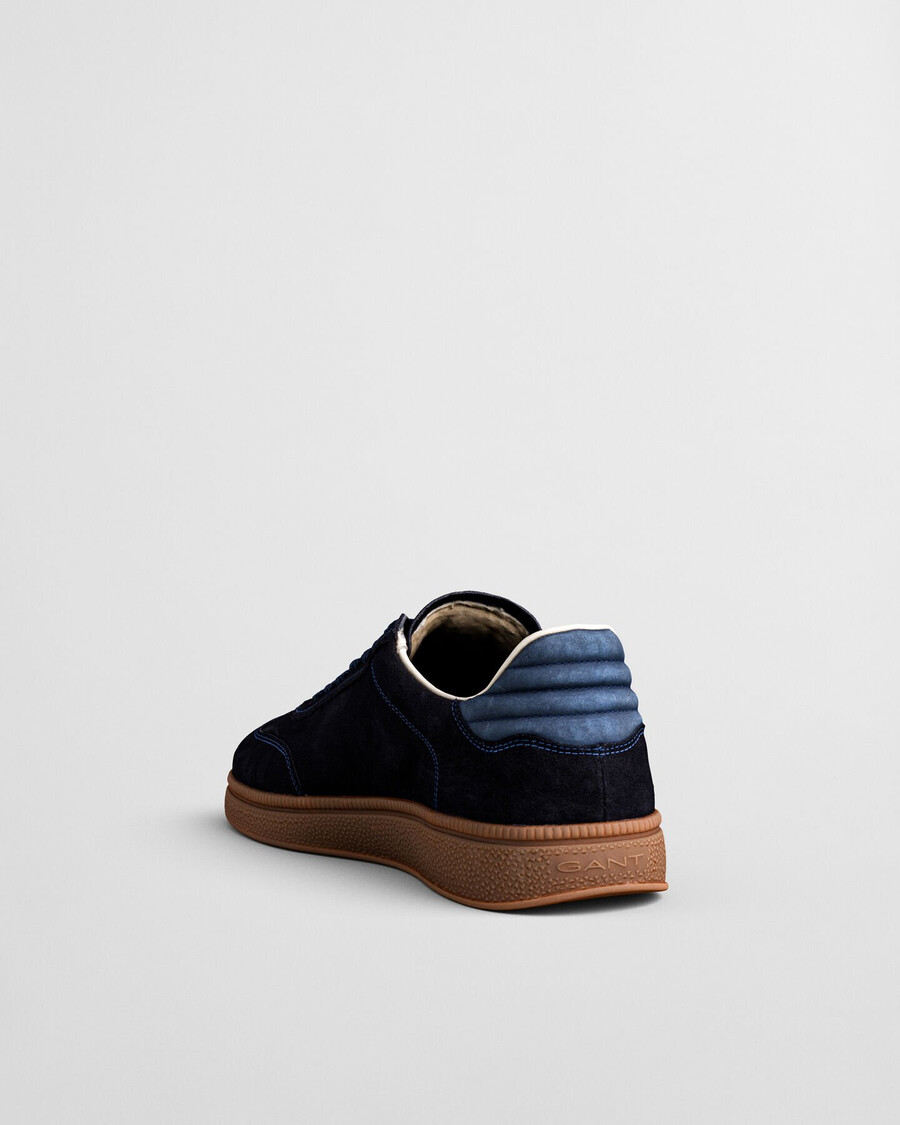 sneakers in pelle scamosciata cuzmo - marine