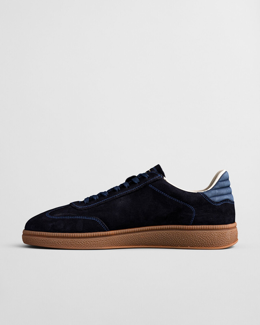 sneakers in pelle scamosciata cuzmo - marine