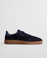 sneakers in pelle scamosciata cuzmo - marine