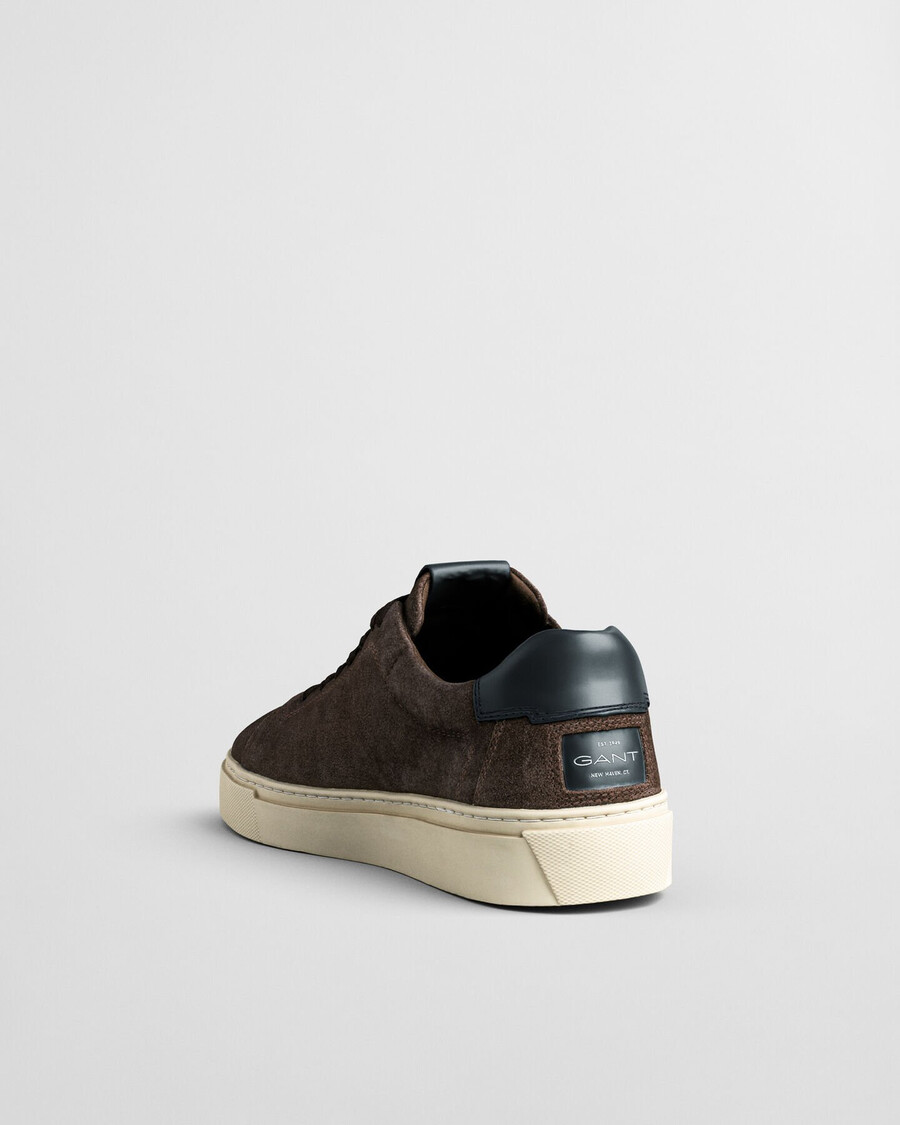 sneakers in pelle scamosciata mcjulien - marrone scuro
