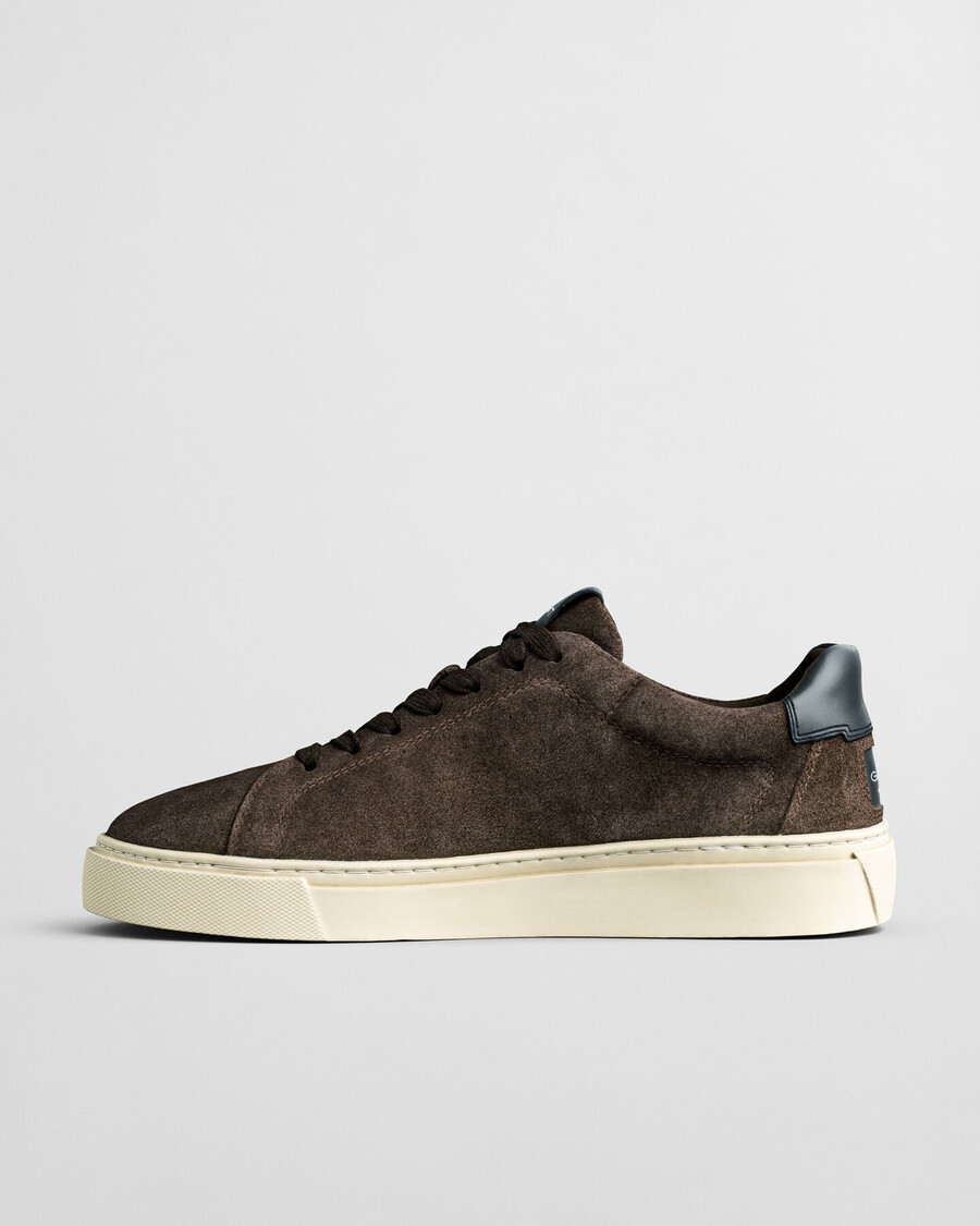 sneakers in pelle scamosciata mcjulien - marrone scuro