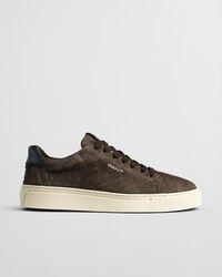 sneakers in pelle scamosciata mcjulien - marrone scuro