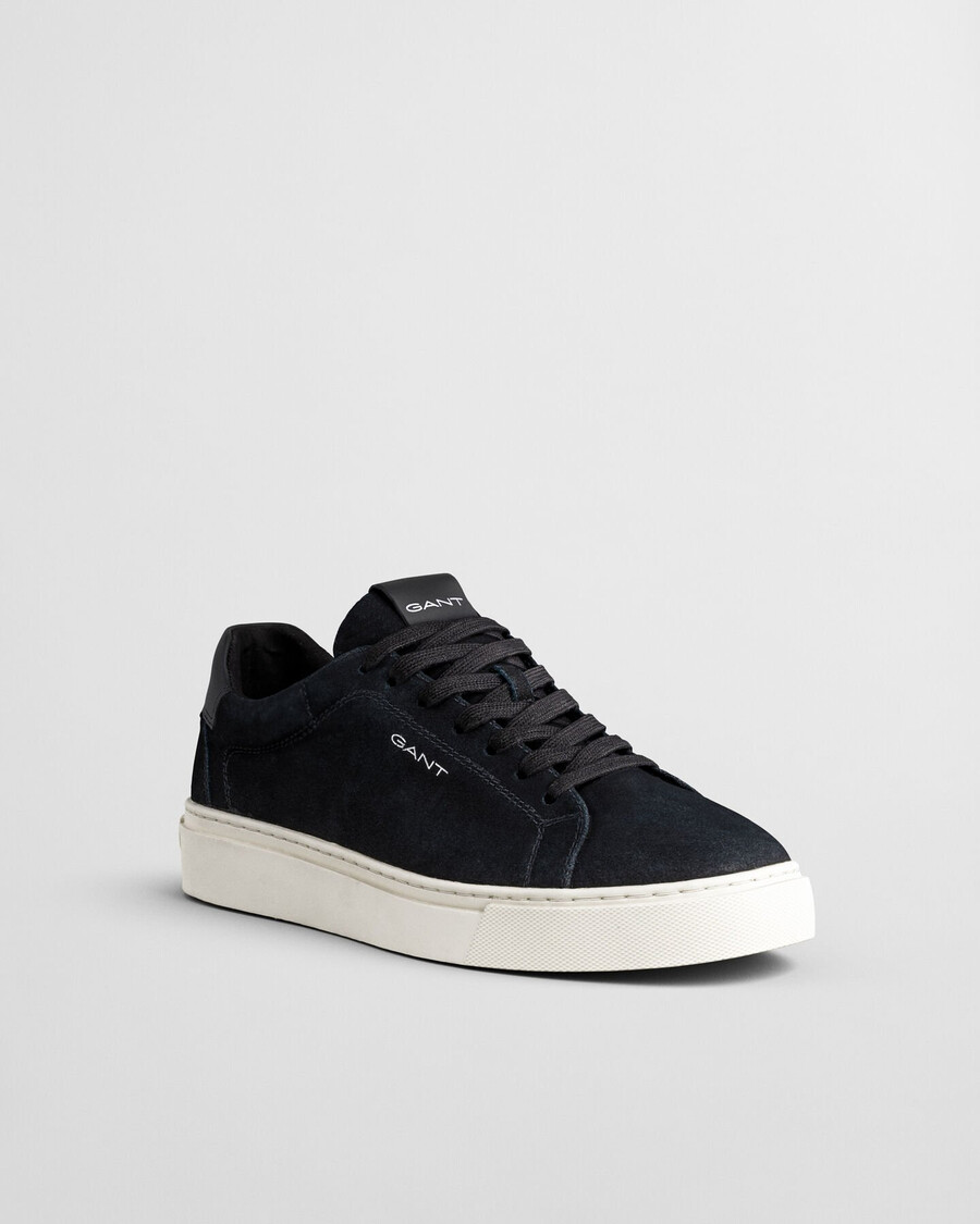 sneakers in pelle scamosciata mcjulien - nero