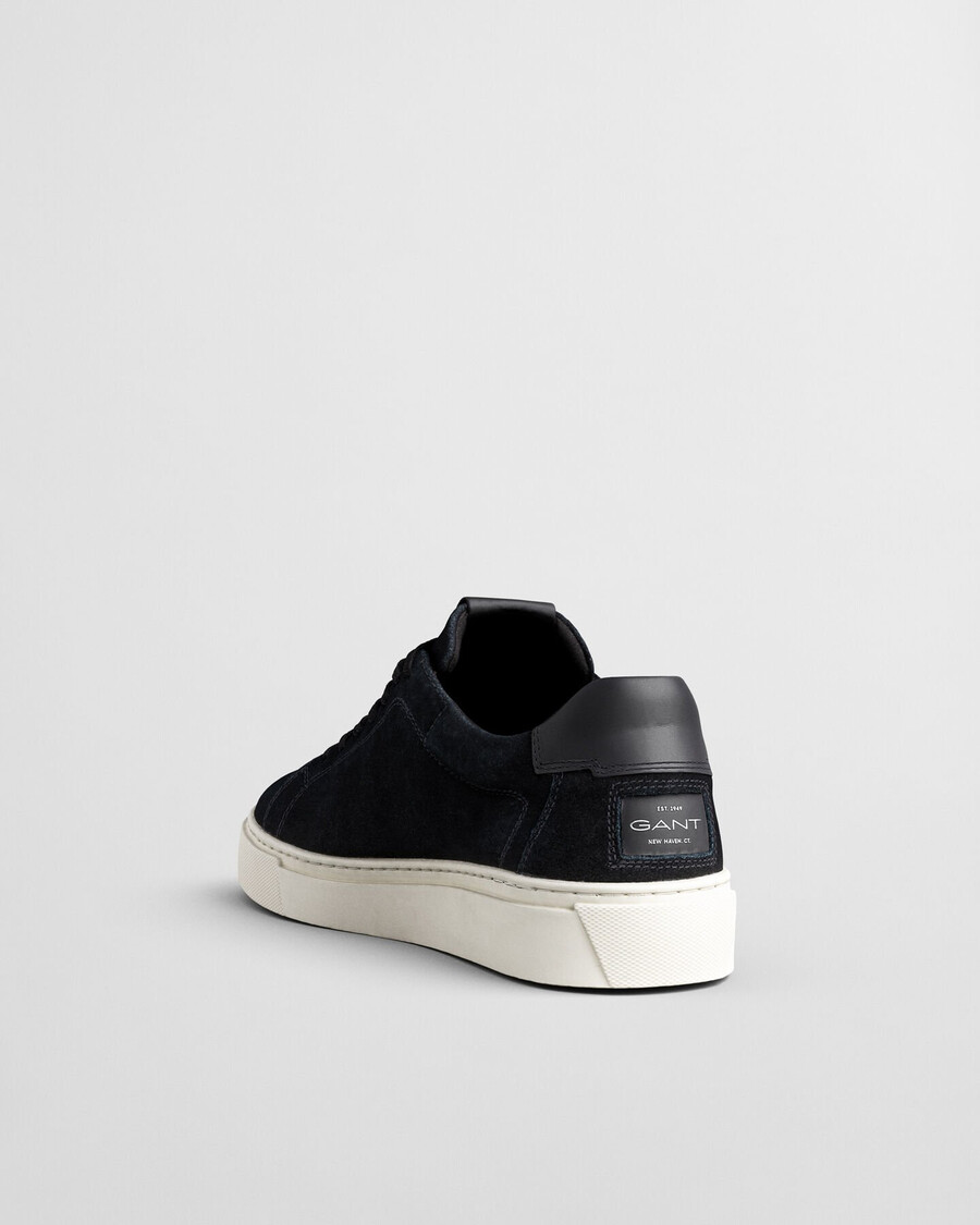 sneakers in pelle scamosciata mcjulien - nero